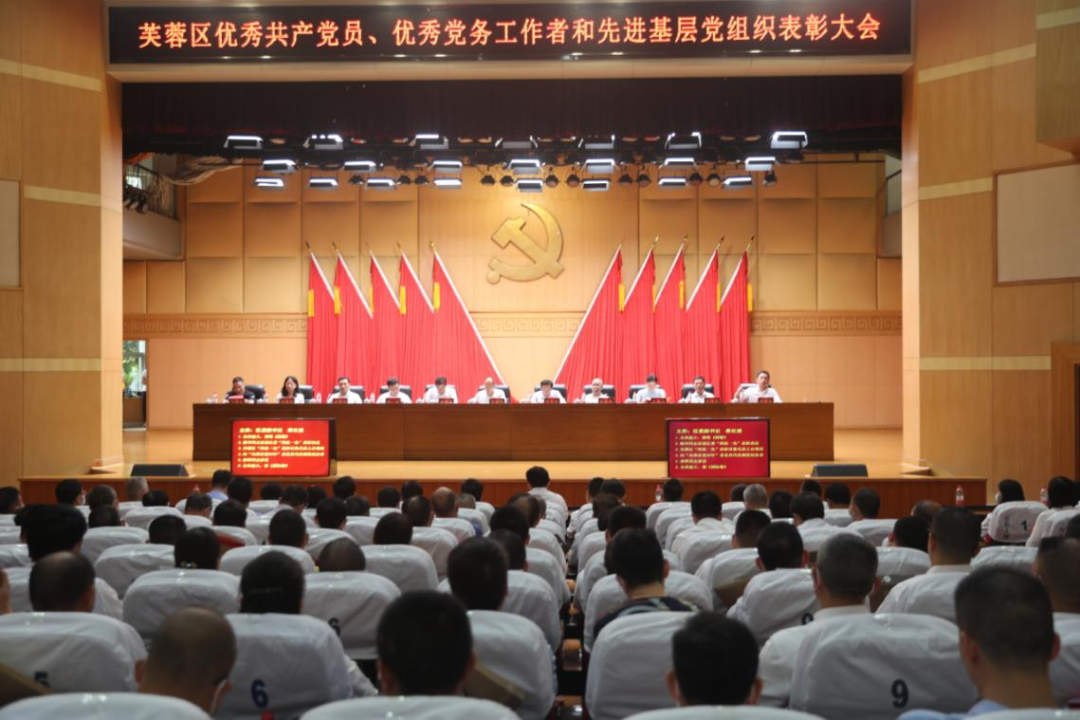 芙蓉区举行优秀共产党员,优秀党务工作者和先进基层党组织表彰大会