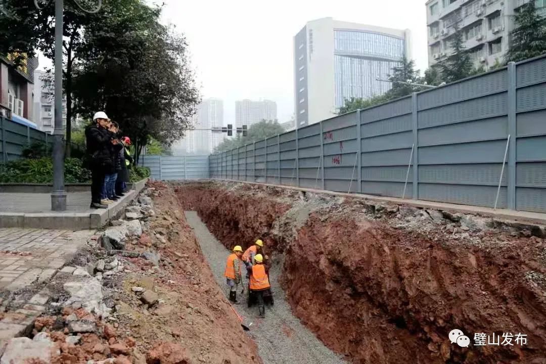 璧山排水管网改造整治工程全部完工,城市"血管"全部疏通