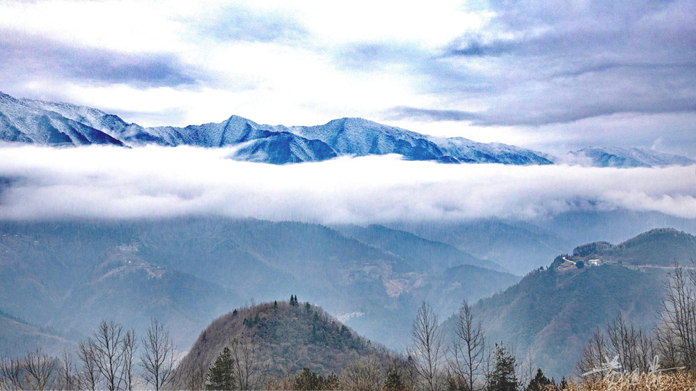 重庆城口冰雪大巴山惊艳了冬日的时光