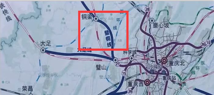 重磅大足至重庆主城都市快轨即将来临附重庆都市圈轨道布局图
