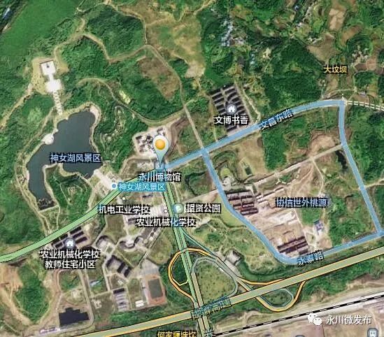 正月初七(2月11日,周一闭馆) ▲永川博物馆位于茶山竹海南麓,神女湖
