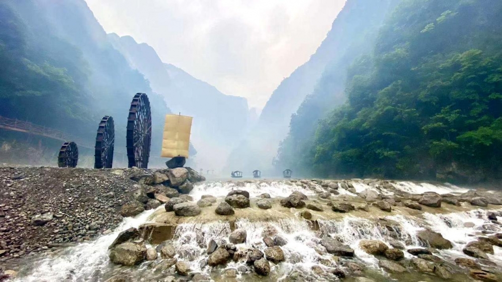 奉节三峡原乡景区再添新成员迷宫河景区开园去神奇的迷宫河探寻炮泉的