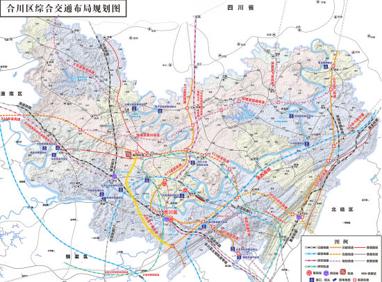 合川区交通局供图据了解,合川十塘至大石高速公路建成后将连接三环