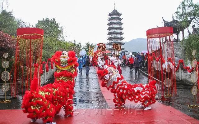 举子园汉唐婚礼助推开州文旅发展