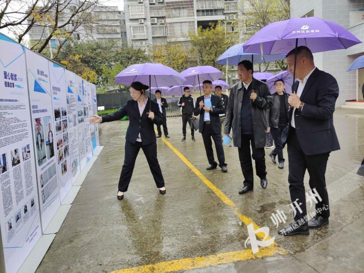 涪陵区副区长董代文率队来开考察血浆采集工作