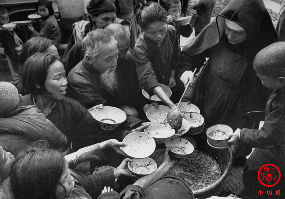 民国湖南饥荒老照片:饿殍遍野的真实社会场景