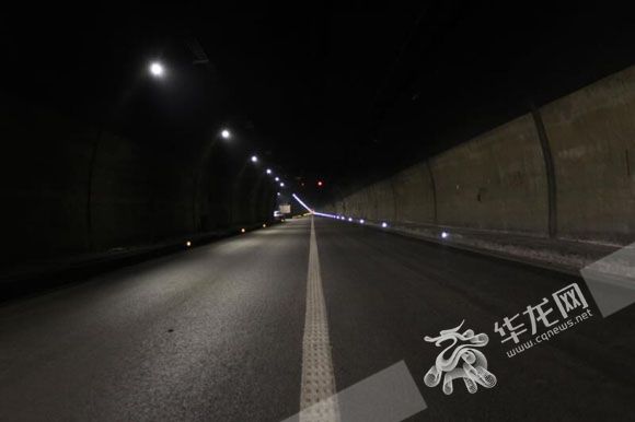 渝武高速北碚隧道养护施工提前完成 今起夜间管制解除