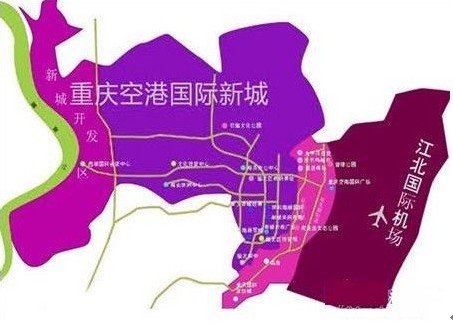 渝北空港新城将新建25条道路看看哪些与你有关