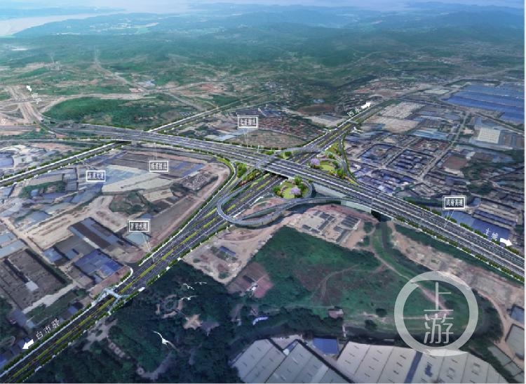 华岩隧道西延伸段主线工程完工 重庆高新区这些交通工程最新进展来了