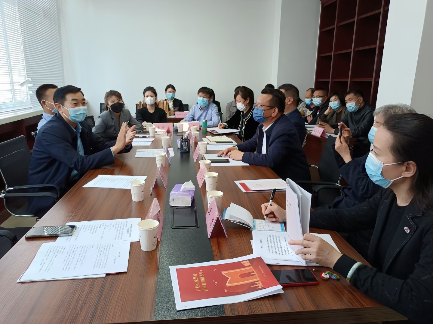 二级调研员马本胜,金水区委副书记兼杜岭街道党工委书记杨晋,河南省