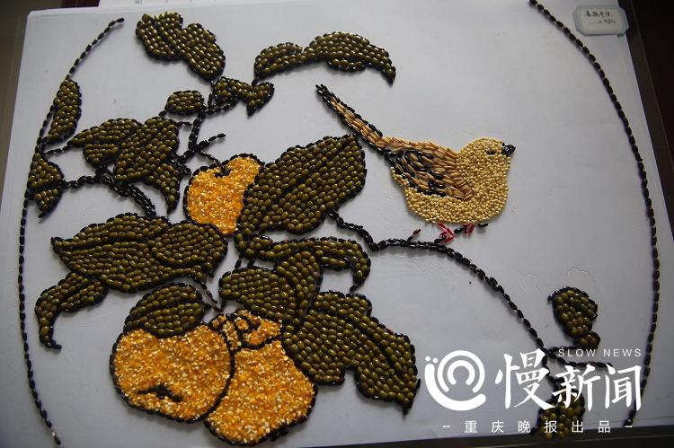 用几千颗豆子拯救一颗绝望的心 强戒所开创"五谷画特色教育法"