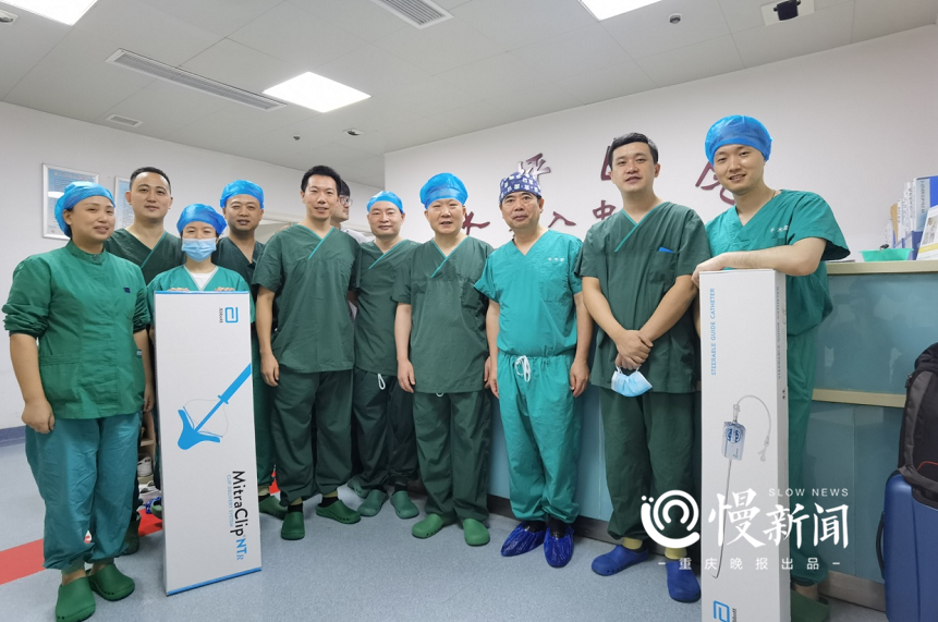 大坪医院成功完成重庆首例微创