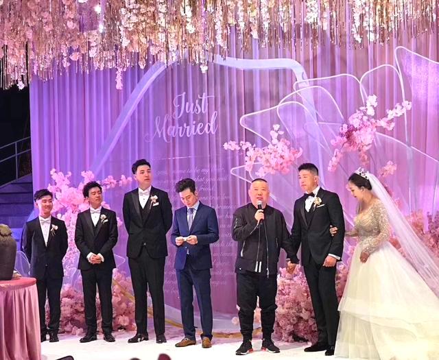 烧饼婚礼,孟鹤堂主持,郭麒麟当伴郎,郭德纲,排场,生当说相声