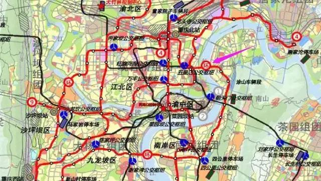 国家批复重庆轨道交通第三轮建设规划轨道环线跑起来了