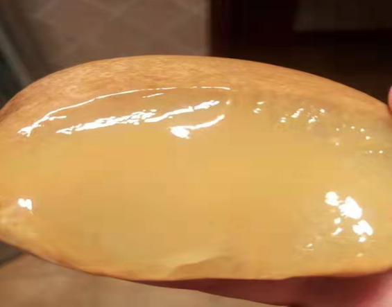 江津鸡油黄玉原石