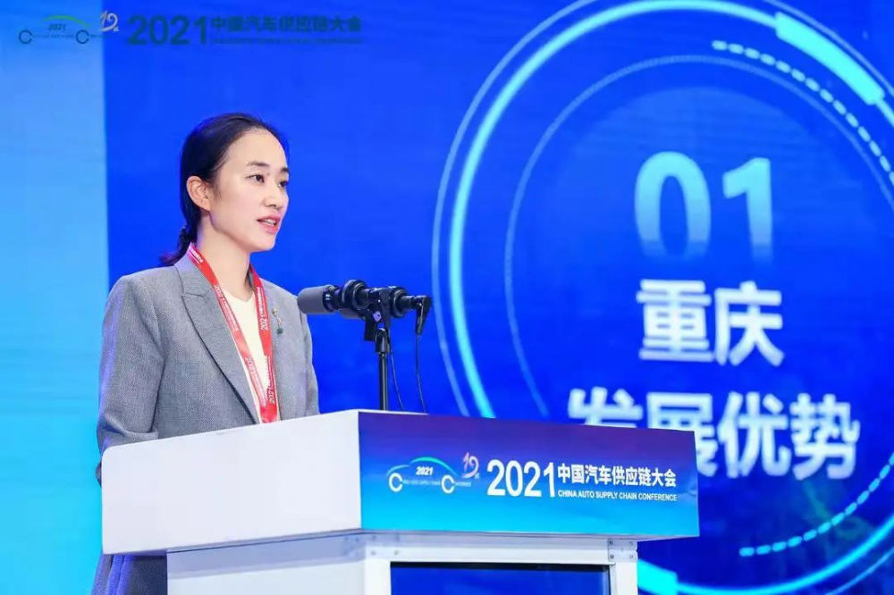重庆市两江新区管委会副主任 李洁