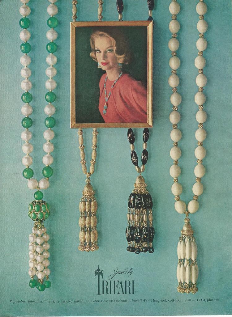 上游时尚|上世纪的珠宝海报，延续着时光的璀璨优雅