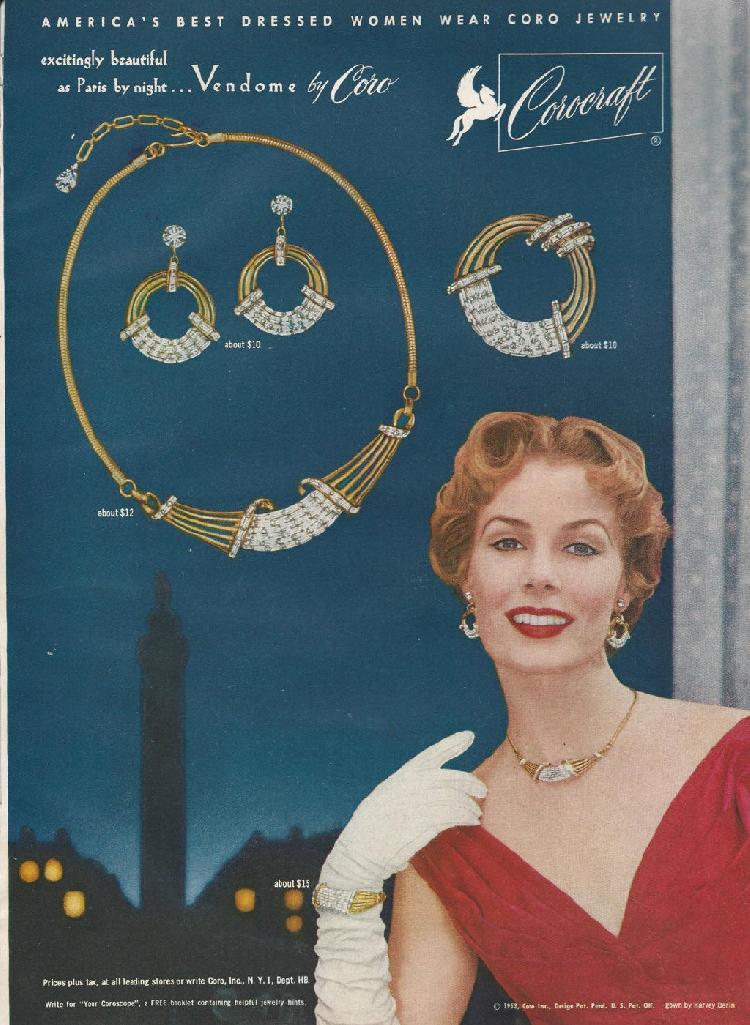 上游时尚|上世纪的珠宝海报，延续着时光的璀璨优雅