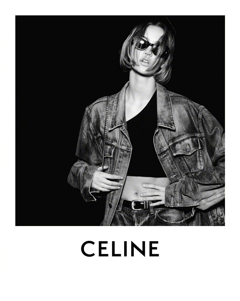 上游时尚|celine f/w 2021 秋冬大片,利落短发的女孩