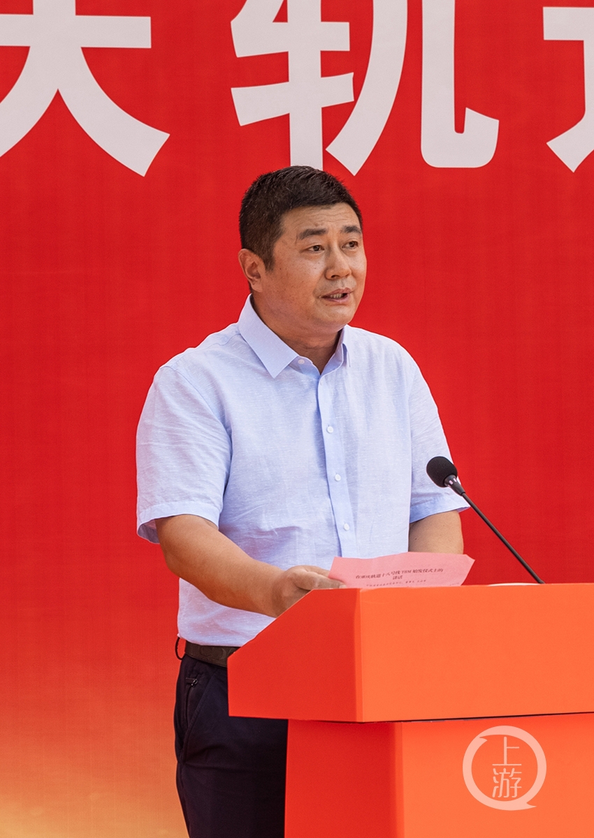 中铁建重庆投资集团党委书记,董事长 王必军.