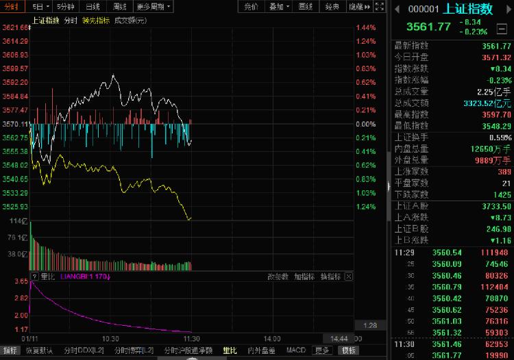 23% 个股普跌两市超3200只股飘