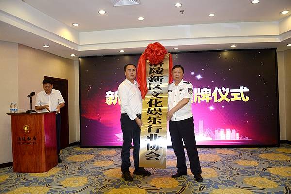 涪陵区文化娱乐行业协会年中表彰暨新区分会正式成立