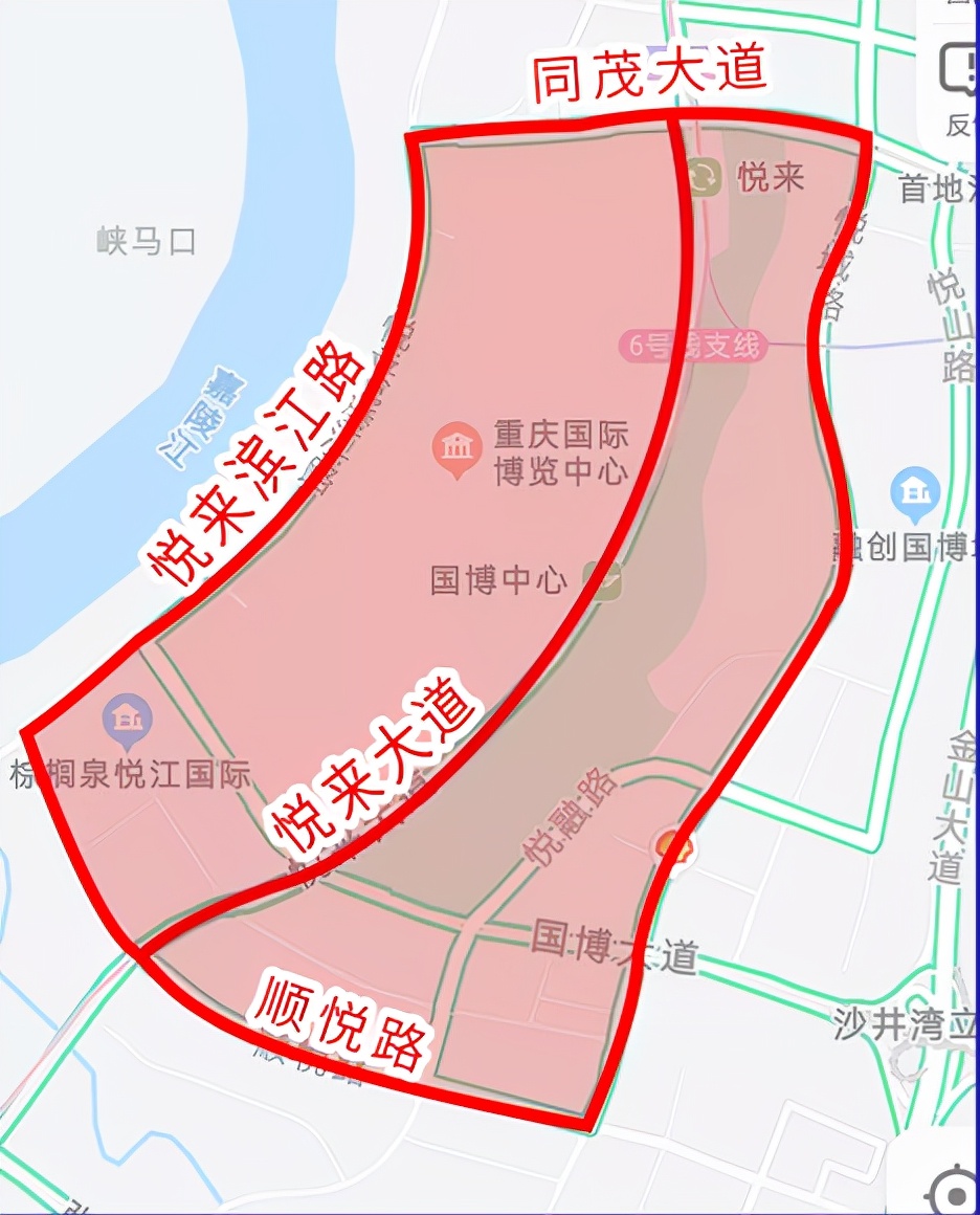 重庆限号区域图片