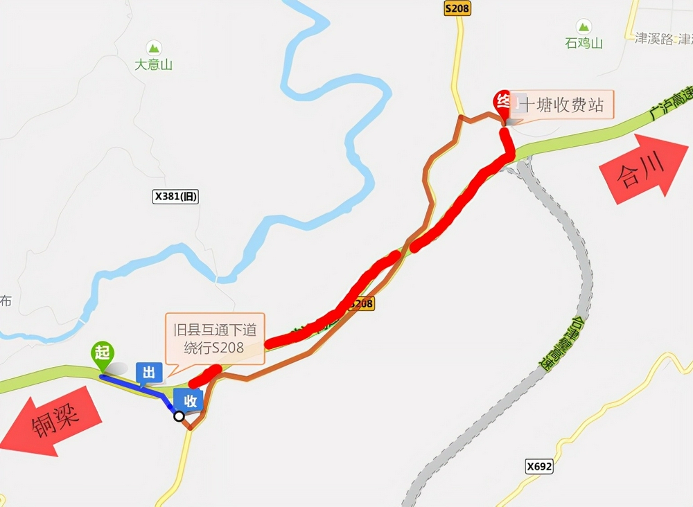 合壁津高速线路图图片