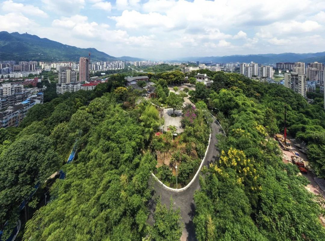 【同心共创文明城】北碚区积极打造雨台山"家文化"核心价值观主题公园