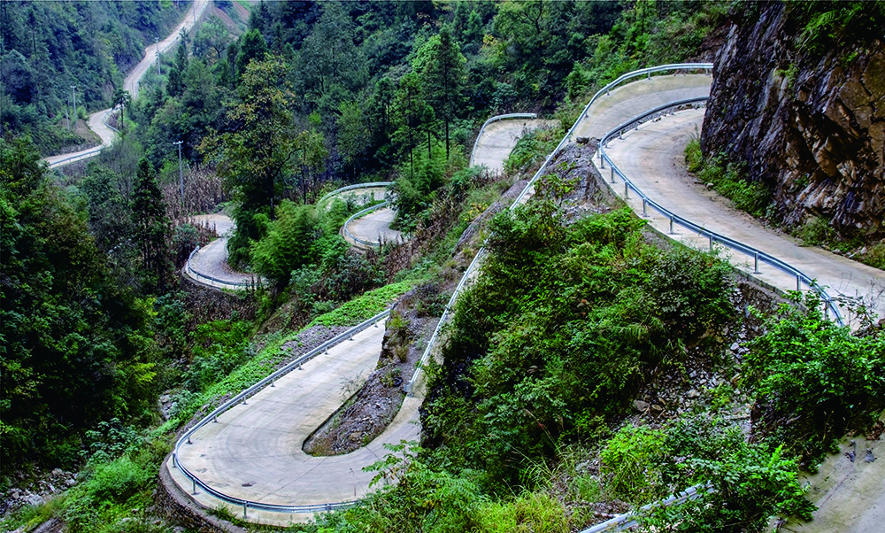 最美乡村公路重庆路图片