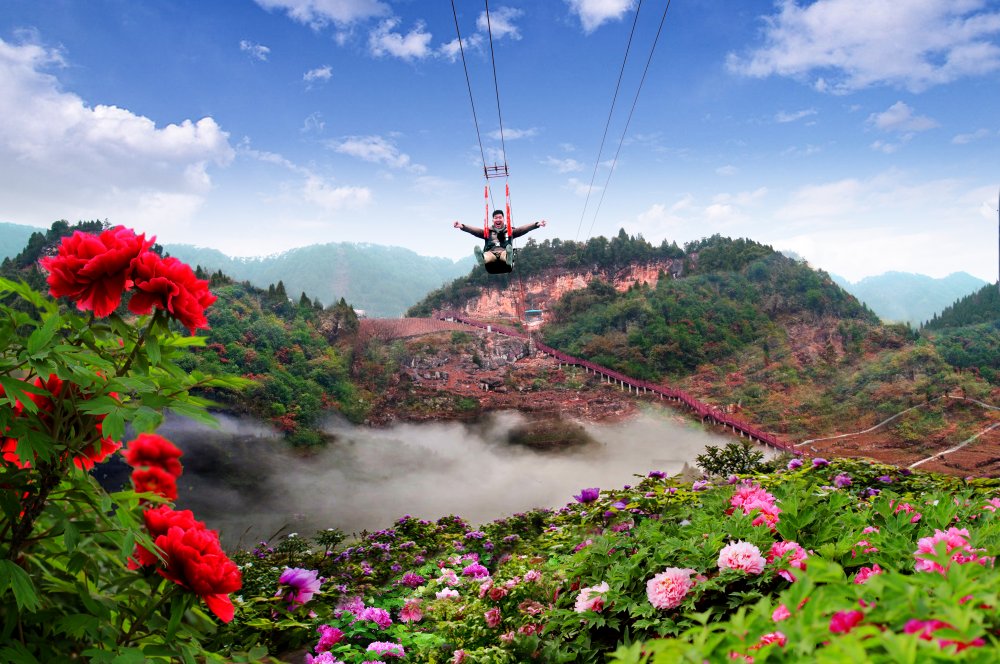 據介紹,太平鎮牡丹村境內有國家4a級景區——愷之峰旅遊區,打造墊江