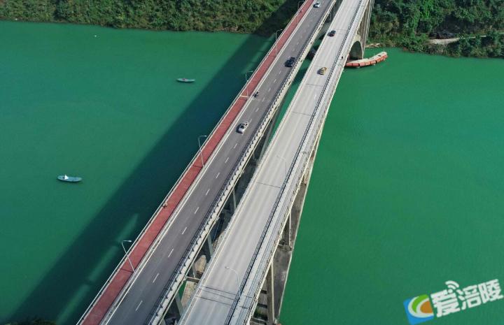 乌江大桥复线桥 319国道涪陵与武隆的连接桥,加强了涪陵与武隆经济