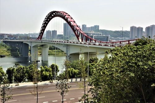 合川:涪江四橋建成通車 