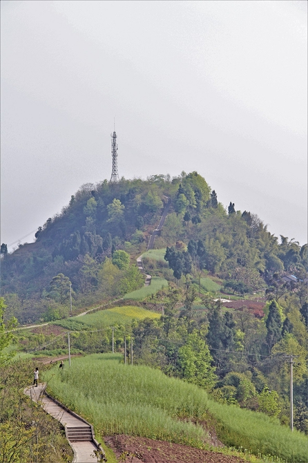 涪陵插旗山风景区图片