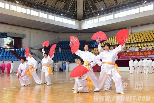 武术扇队形（武术扇子舞视频大全）《武术扇子集体表演》