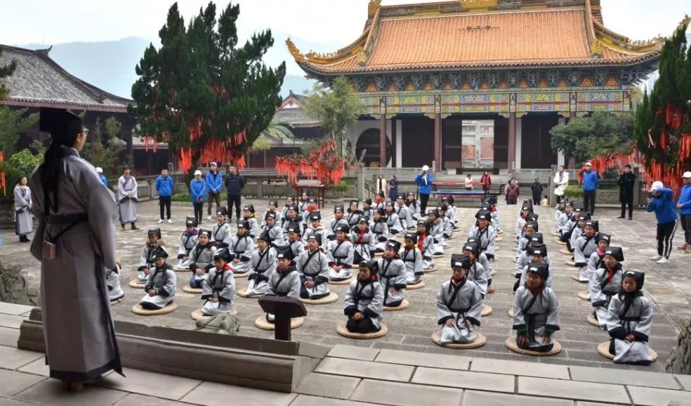 开州举子园开展旅游主题研学活动，弘扬传统文化培育新时代“君子”(图1)