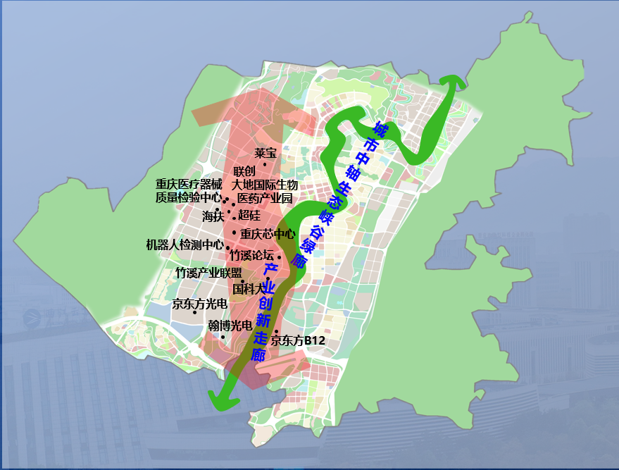 两江新区水土规划图片