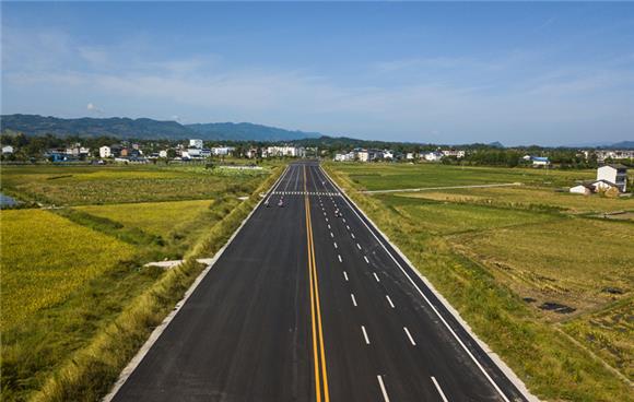 梁平一環路北段正式通車鋪就經濟社會發展快車道