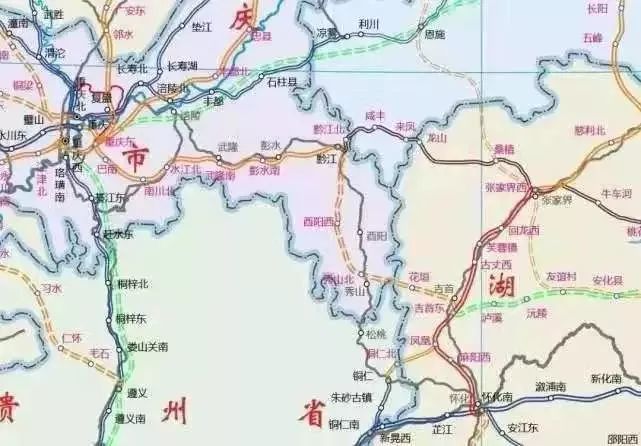 重庆至黔江段高铁12月开工建设!