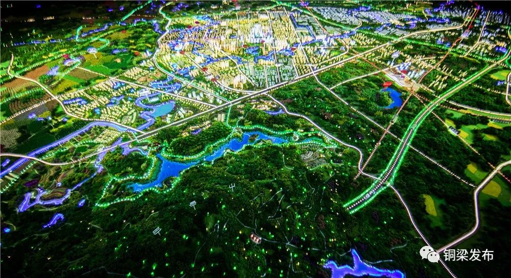 铜梁区最新城市规划图图片