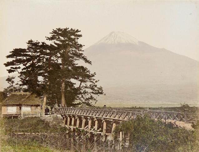 日本老照片:1910年的東京頗像中國江南小鎮