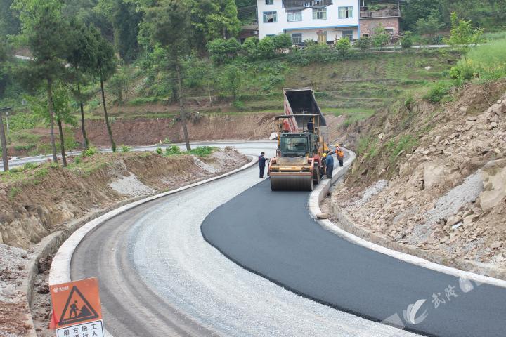 武隆區一批重點交通建設項目五月竣工通車