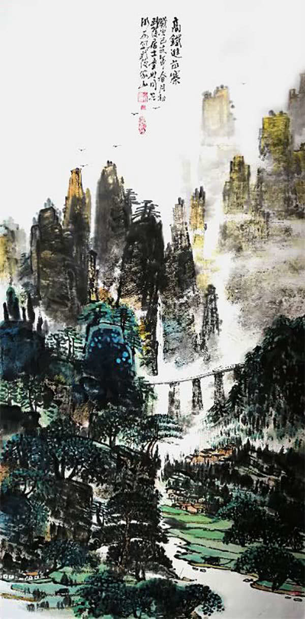中国著名武陵山水画家—童世明