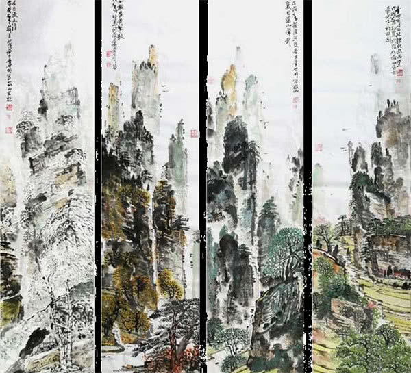 中国著名武陵山水画家—童世明