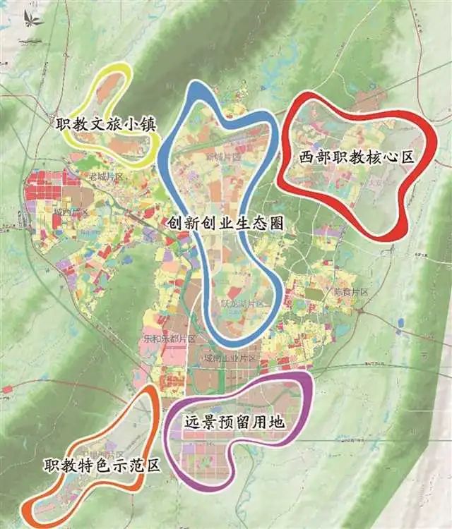 永川三教高新区规划图图片