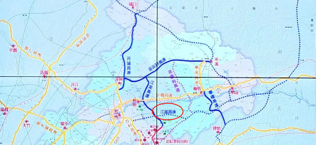 云阳县高速公路规划图图片