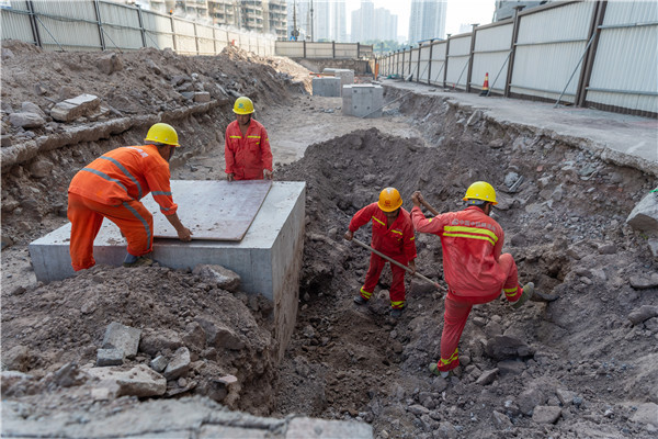 重庆石新路  改造完成工程量近20%  新建两座人行天桥|重庆石新路改造完成工程量近20%  新建两座人行天桥