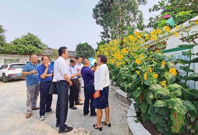 四川省|四川省知识产权中心专家学者到大邑“金牧粮草”基地考察调研