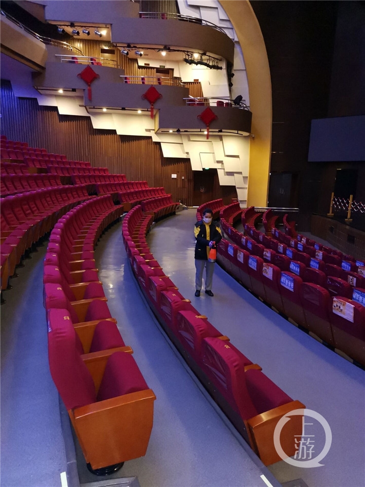 重庆大剧院座位实景图图片
