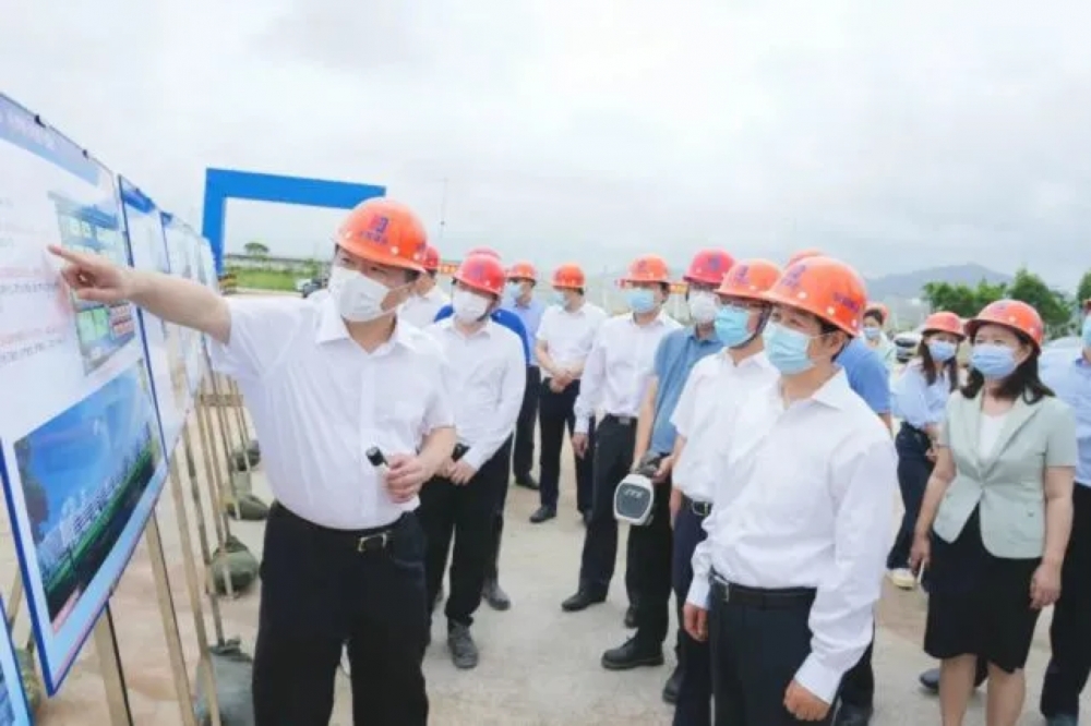 珠海市委书记吕玉印到金湾区调研产业载体和产业项目建设督导检查文明
